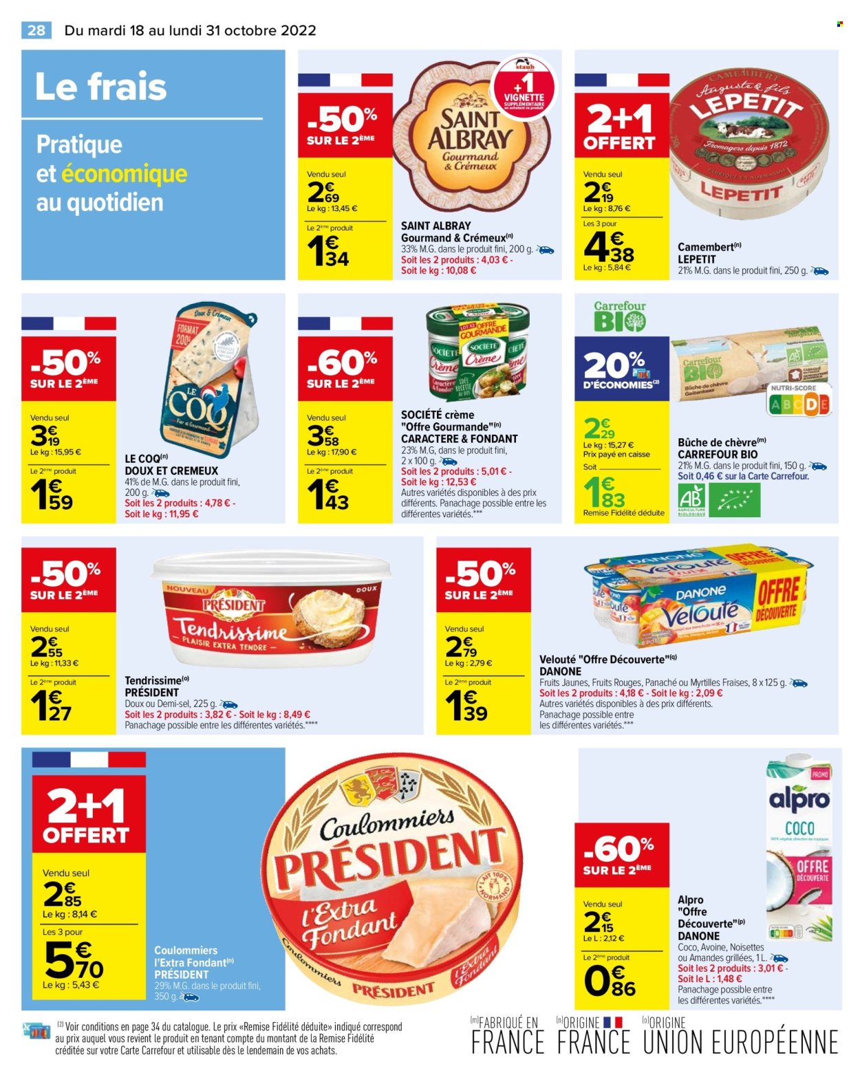 Catalogue Carrefour Hypermarchés - 18/10/2022 - 31/10/2022. Page 30