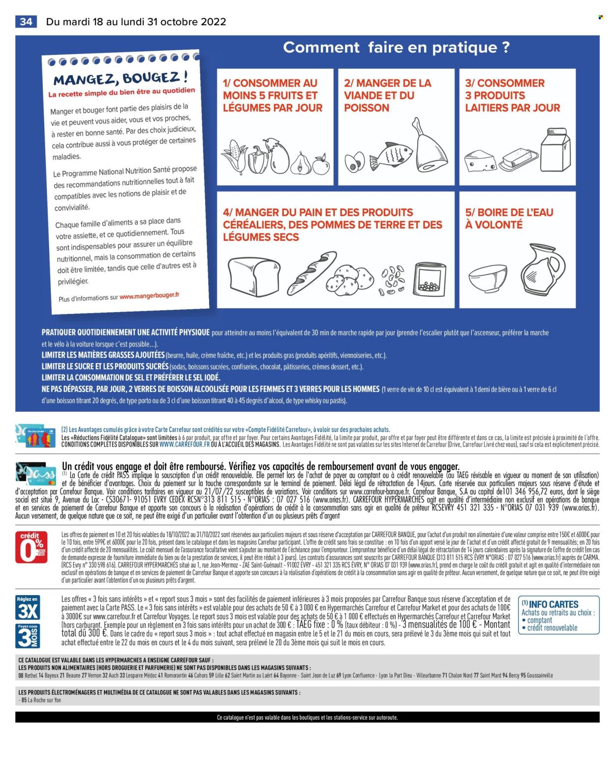Catalogue Carrefour Hypermarchés - 18/10/2022 - 31/10/2022. Page 36