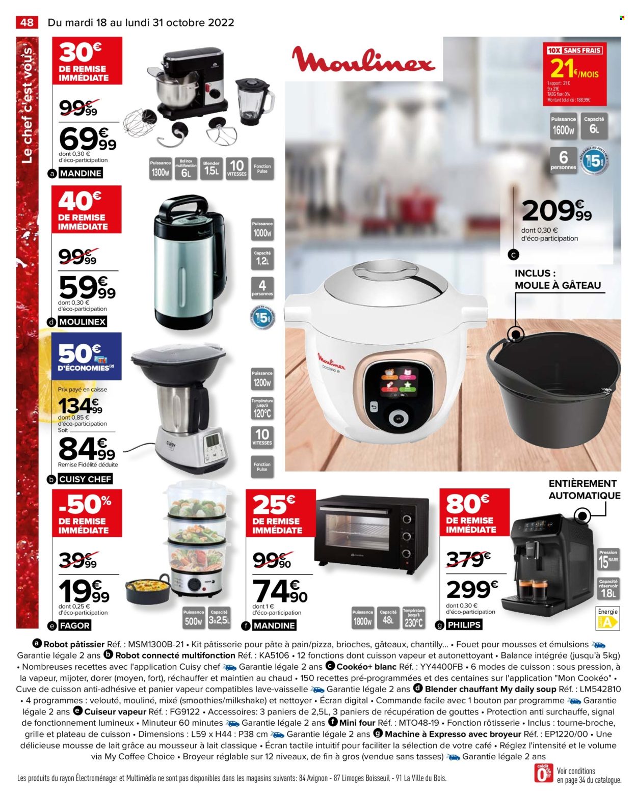Catalogue Carrefour Hypermarchés - 18/10/2022 - 31/10/2022. Page 50