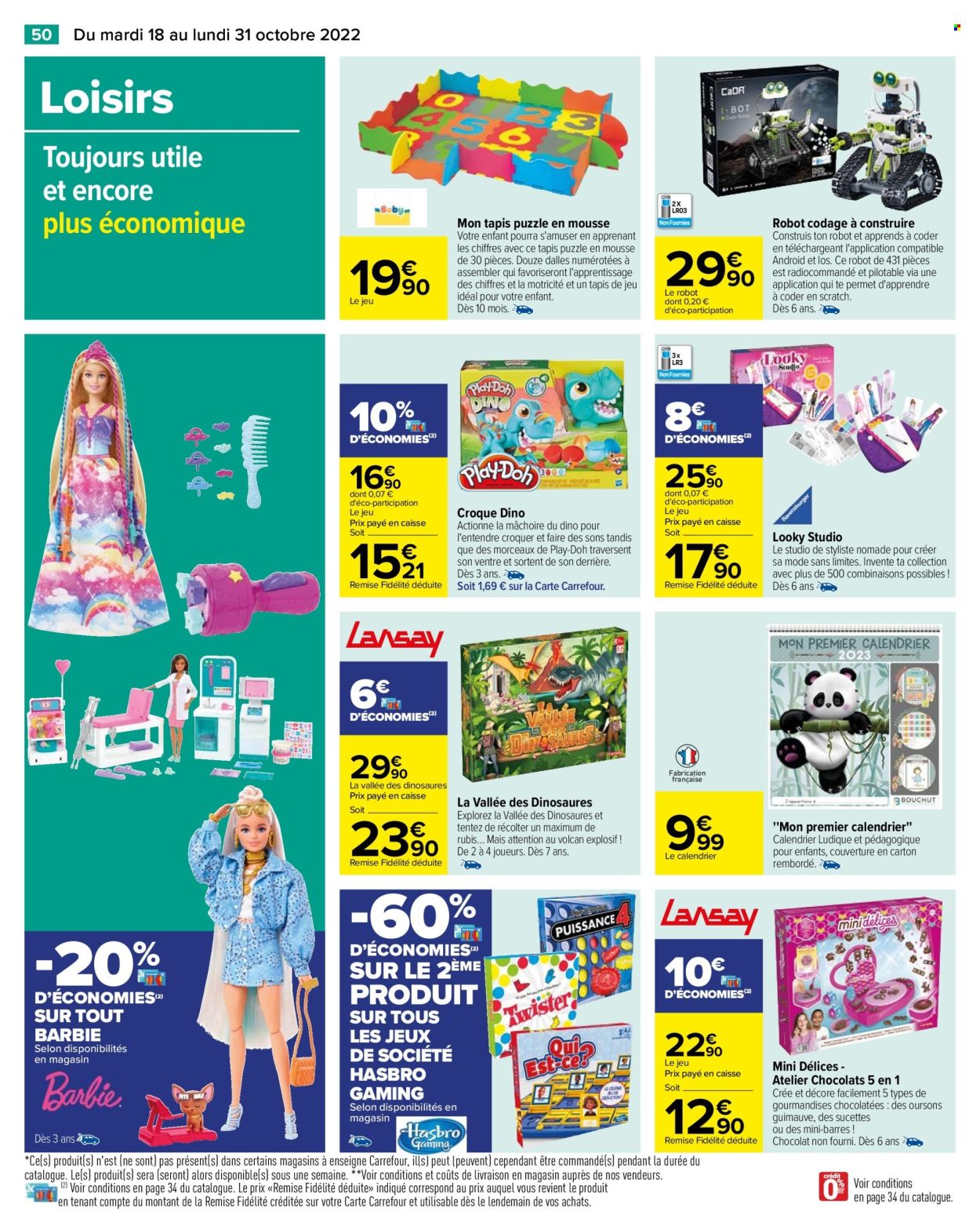 Catalogue Carrefour Hypermarchés - 18/10/2022 - 31/10/2022. Page 52