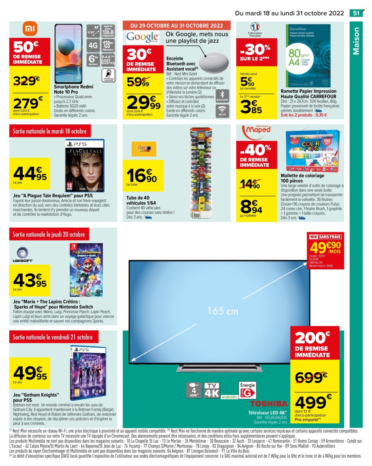 Catalogue Carrefour Hypermarchés - 18/10/2022 - 31/10/2022. Page 53