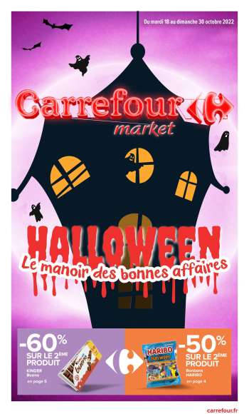 Catalogue Carrefour Market - 18/10/2022 - 30/10/2022.