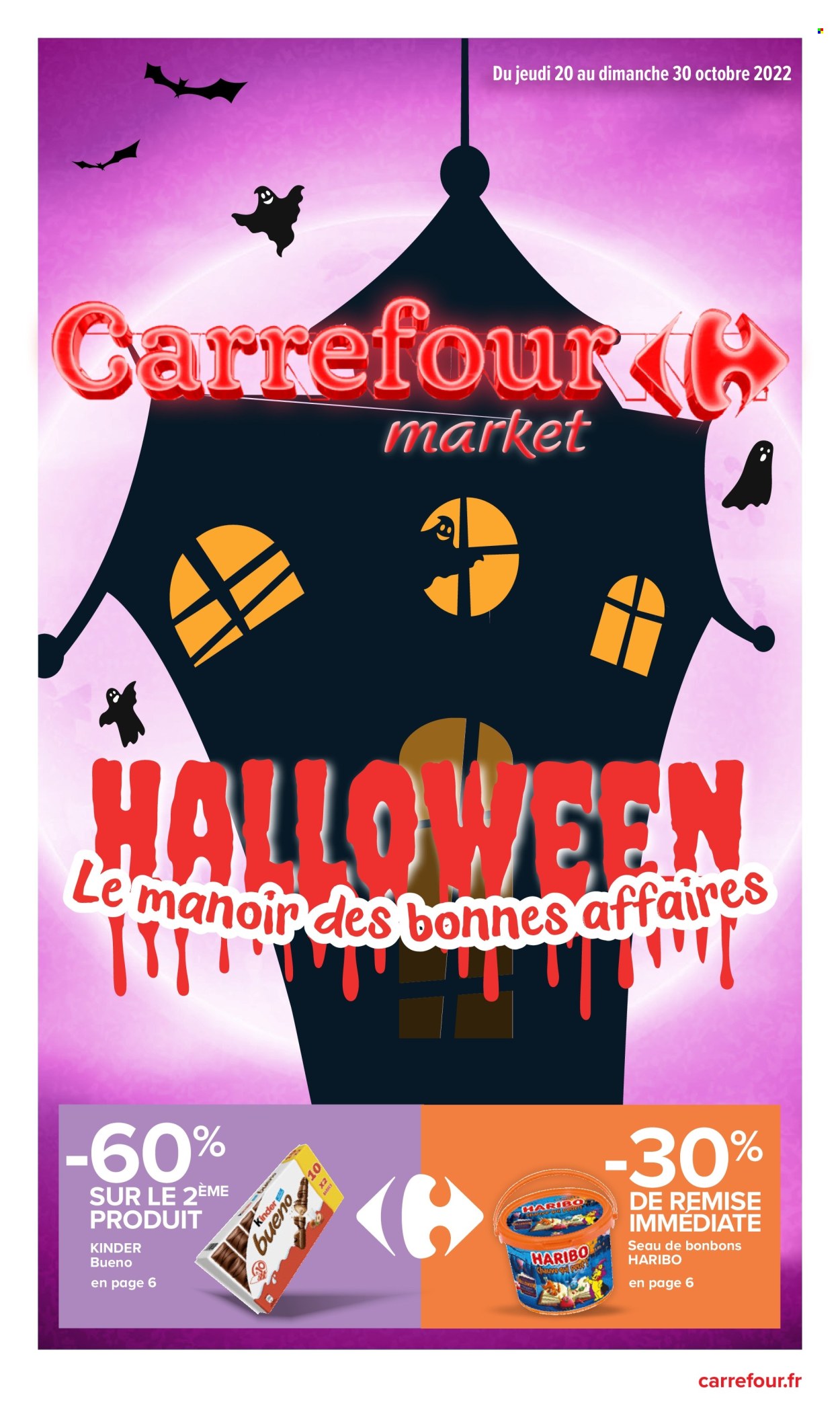 Catalogue Carrefour Market - 20/10/2022 - 30/10/2022. Page 1