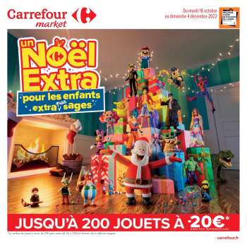 Catalogue Carrefour Market - 18/10/2022 - 04/12/2022.