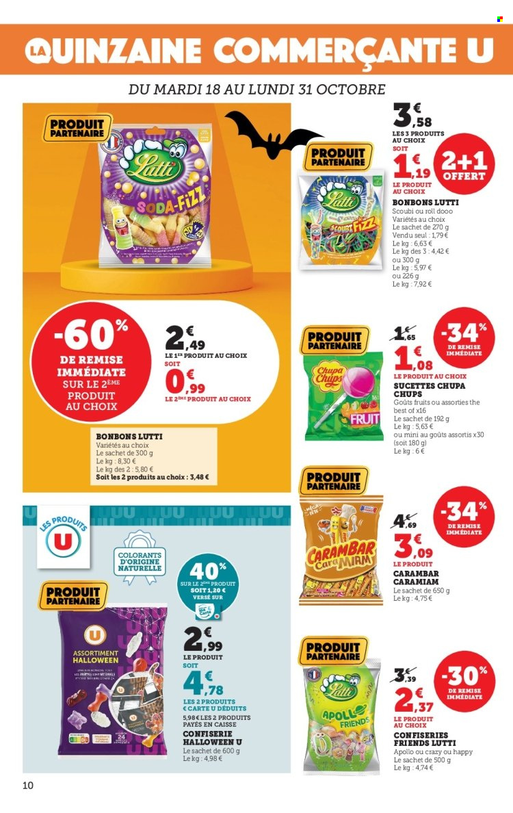 Catalogue SUPER U - 18/10/2022 - 22/10/2022. Page 10