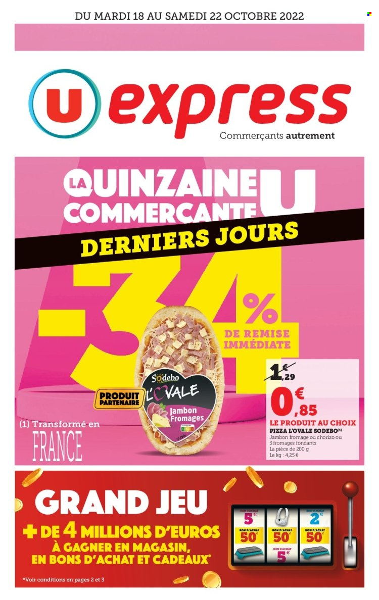 Catalogue U express - 18/10/2022 - 22/10/2022. Page 1