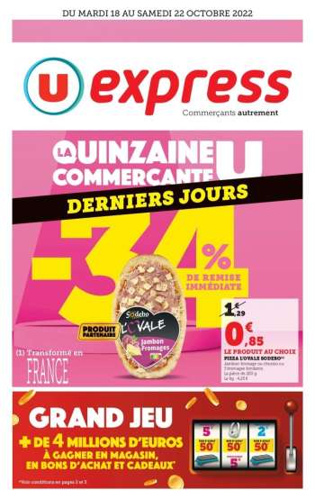 Catalogue U express - 18/10/2022 - 22/10/2022.
