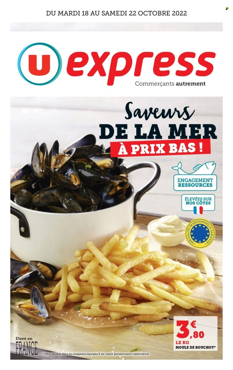 Catalogue U express - 18/10/2022 - 22/10/2022. Page 1