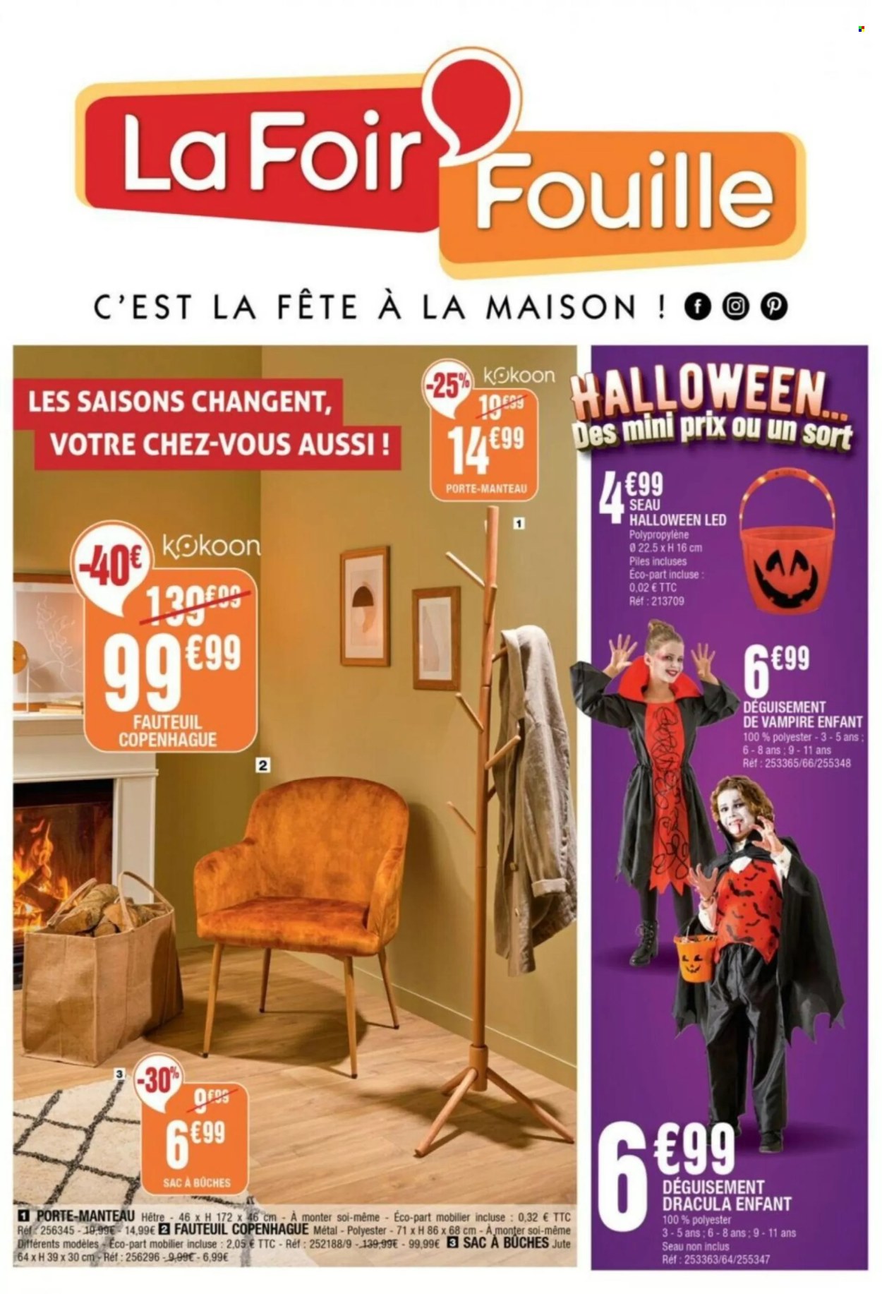 Catalogue La Foir'Fouille - 17/10/2022 - 23/10/2022. Page 1