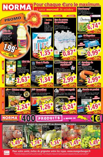 Catalogue Norma - 26/10/2022 - 31/10/2022.