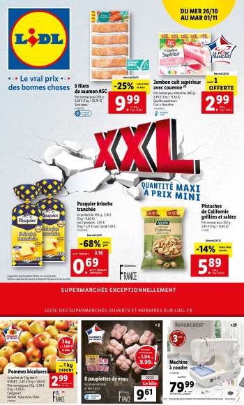 Catalogue Lidl - 26/10/2022 - 01/11/2022.