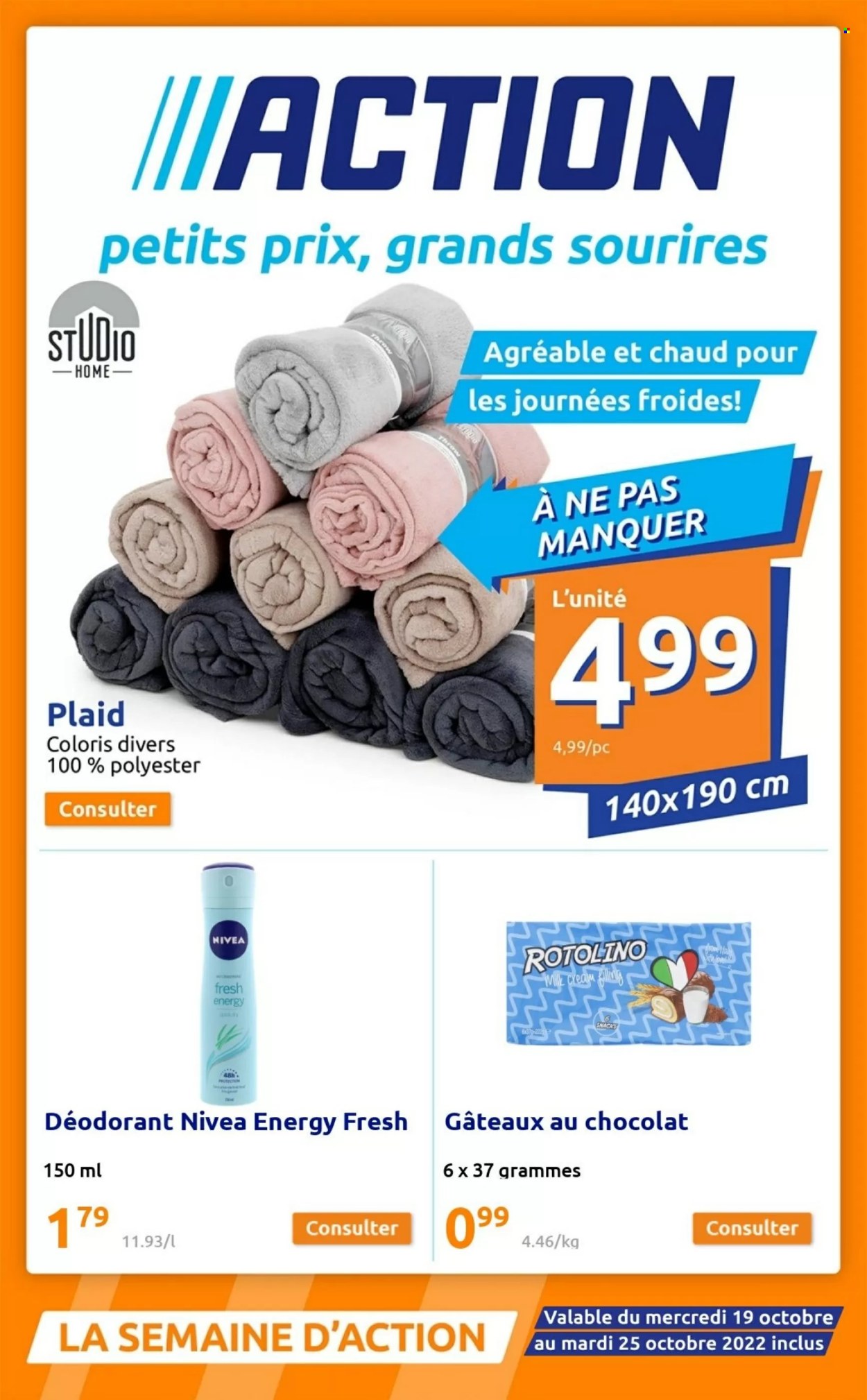 Catalogue Action - 19/10/2022 - 25/10/2022. Page 1