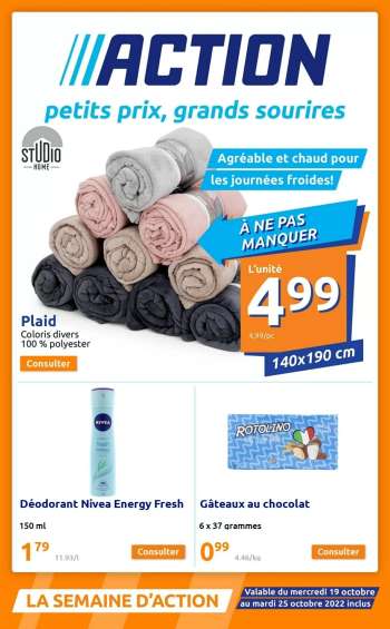 Catalogue Action - 19/10/2022 - 25/10/2022.