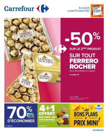 Catalogue Carrefour Hypermarchés - 25/10/2022 - 31/10/2022.