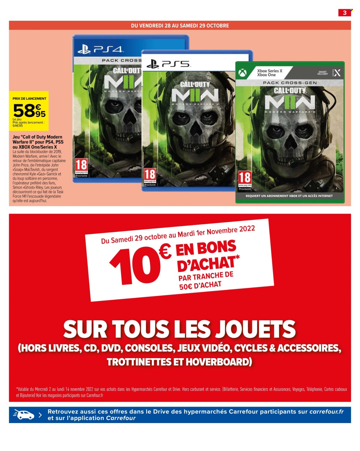 Catalogue Carrefour Hypermarchés - 25/10/2022 - 31/10/2022. Page 5