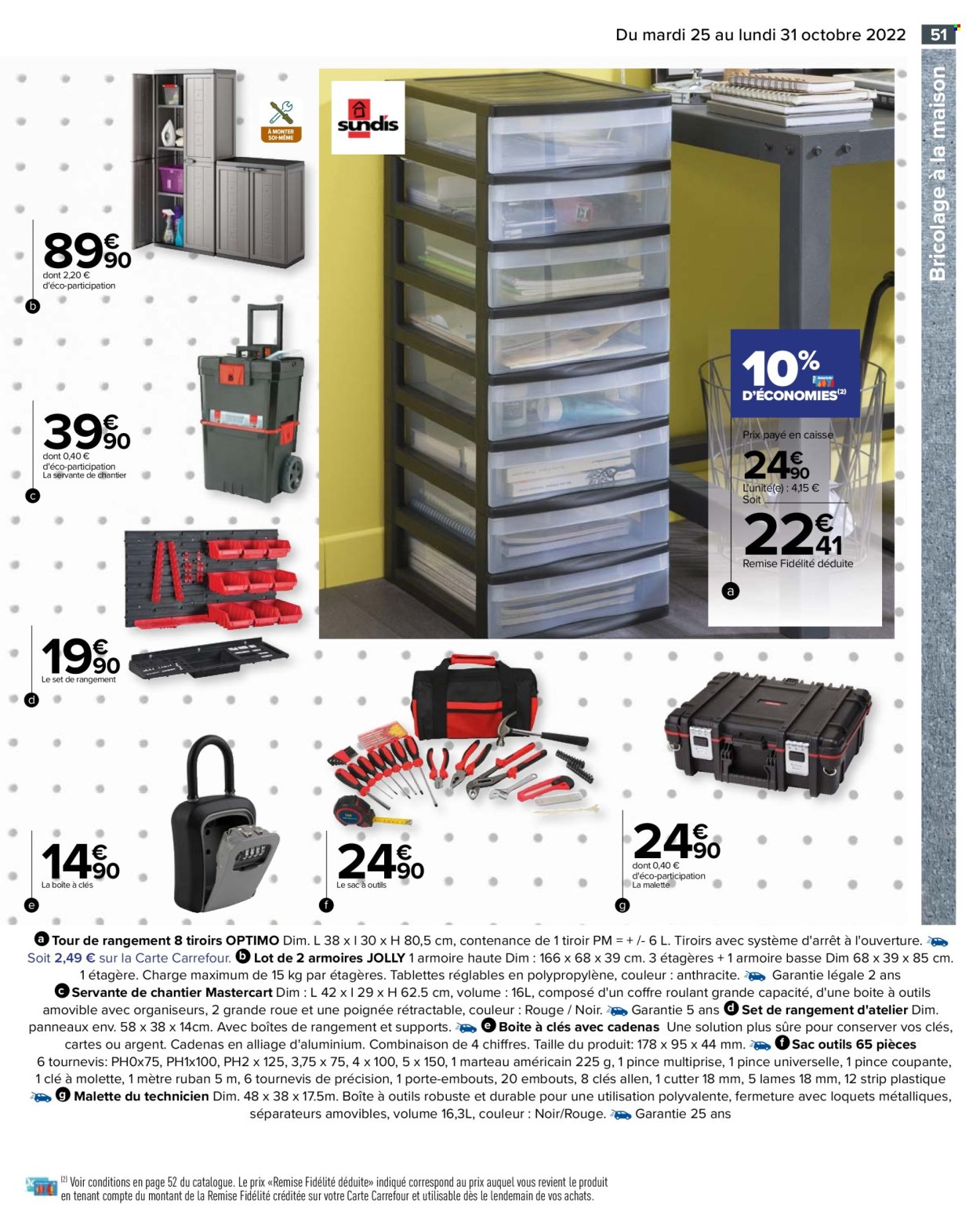 Catalogue Carrefour Hypermarchés - 25/10/2022 - 31/10/2022. Page 53