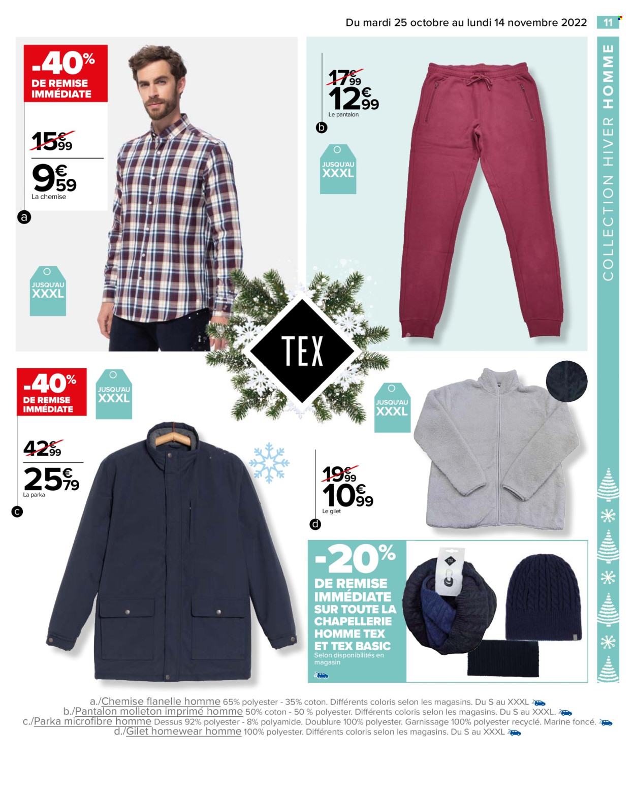 Catalogue Carrefour Hypermarchés - 25/10/2022 - 14/11/2022. Page 11