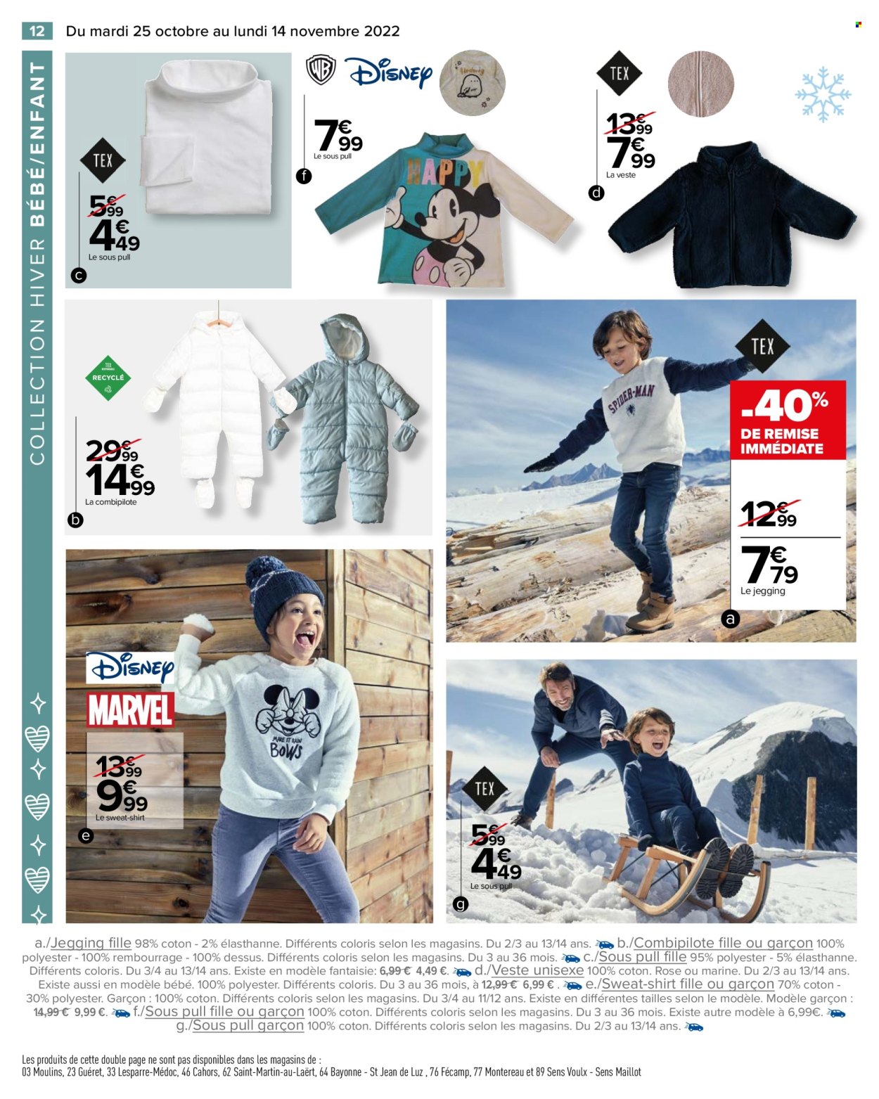 Catalogue Carrefour Hypermarchés - 25/10/2022 - 14/11/2022. Page 12