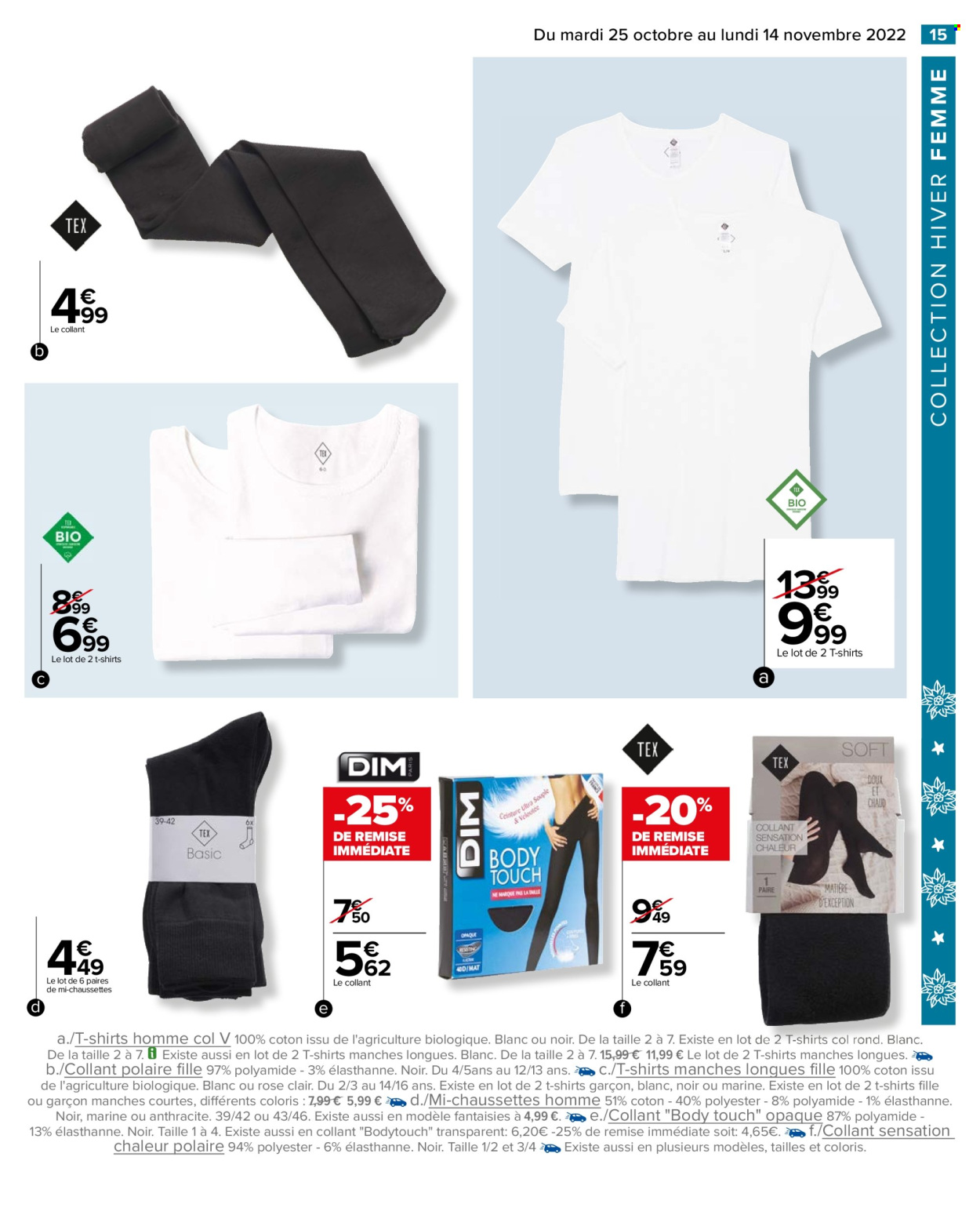 Catalogue Carrefour Hypermarchés - 25/10/2022 - 14/11/2022. Page 15