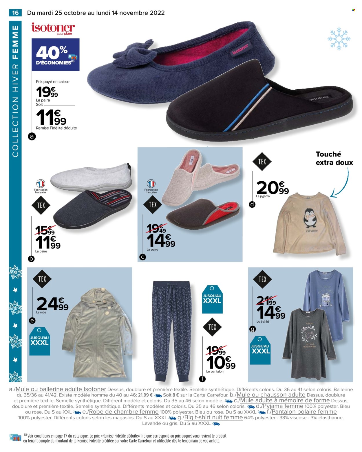 Catalogue Carrefour Hypermarchés - 25/10/2022 - 14/11/2022. Page 16