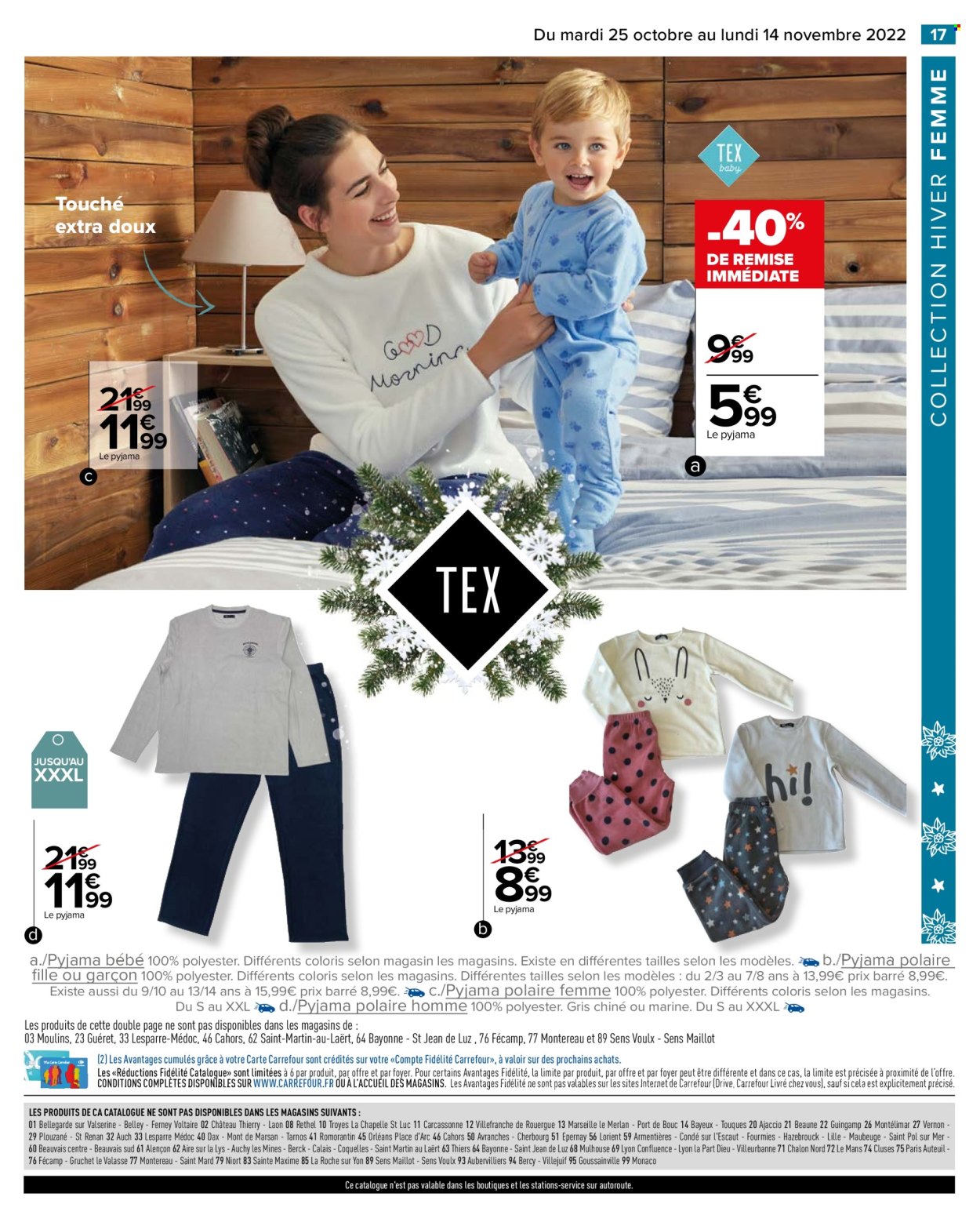 Catalogue Carrefour Hypermarchés - 25/10/2022 - 14/11/2022. Page 17