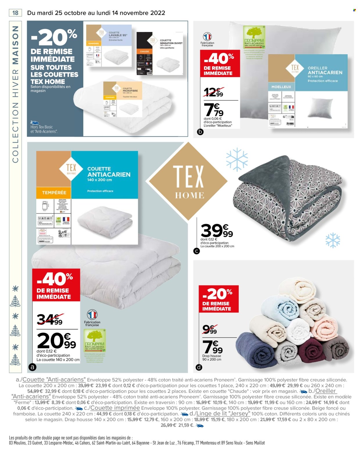 Catalogue Carrefour Hypermarchés - 25/10/2022 - 14/11/2022. Page 18