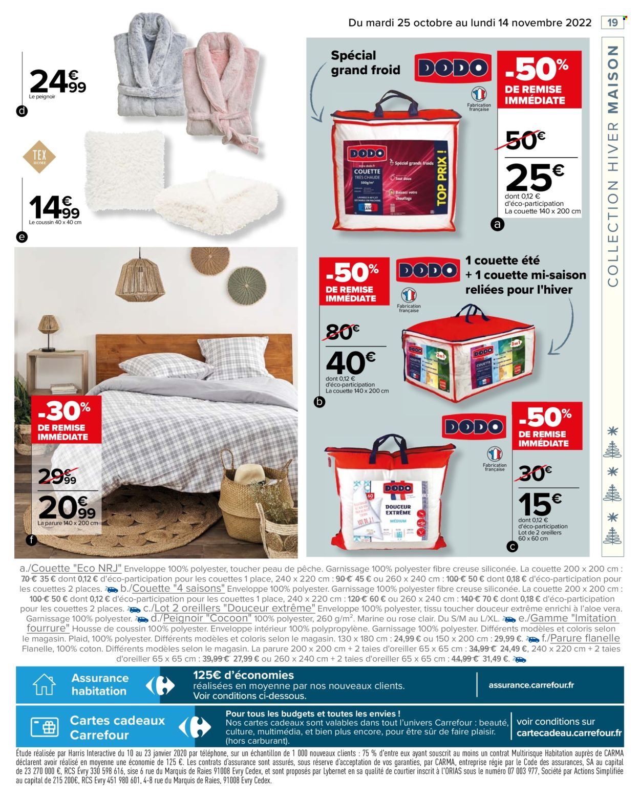Catalogue Carrefour Hypermarchés - 25/10/2022 - 14/11/2022. Page 19