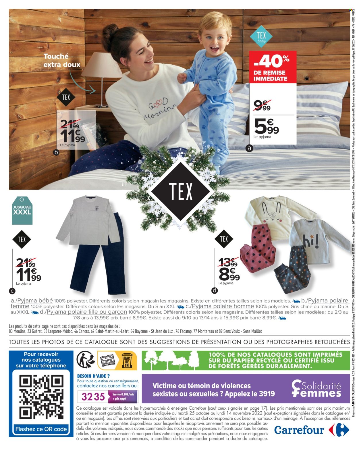 Catalogue Carrefour Hypermarchés - 25/10/2022 - 14/11/2022. Page 20