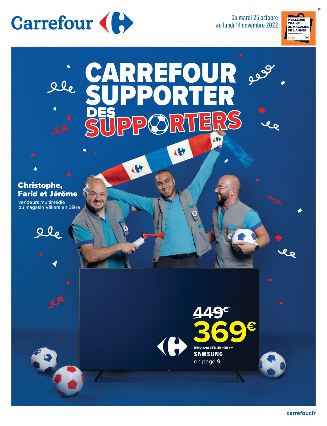 Catalogue Carrefour Hypermarchés - 25/10/2022 - 14/11/2022. Page 1