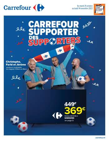 Catalogue Carrefour Hypermarchés - 25/10/2022 - 14/11/2022.