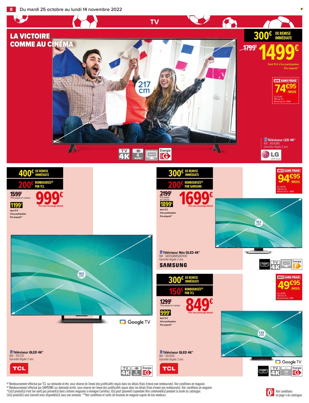 Catalogue Carrefour Hypermarchés - 25/10/2022 - 14/11/2022. Page 8