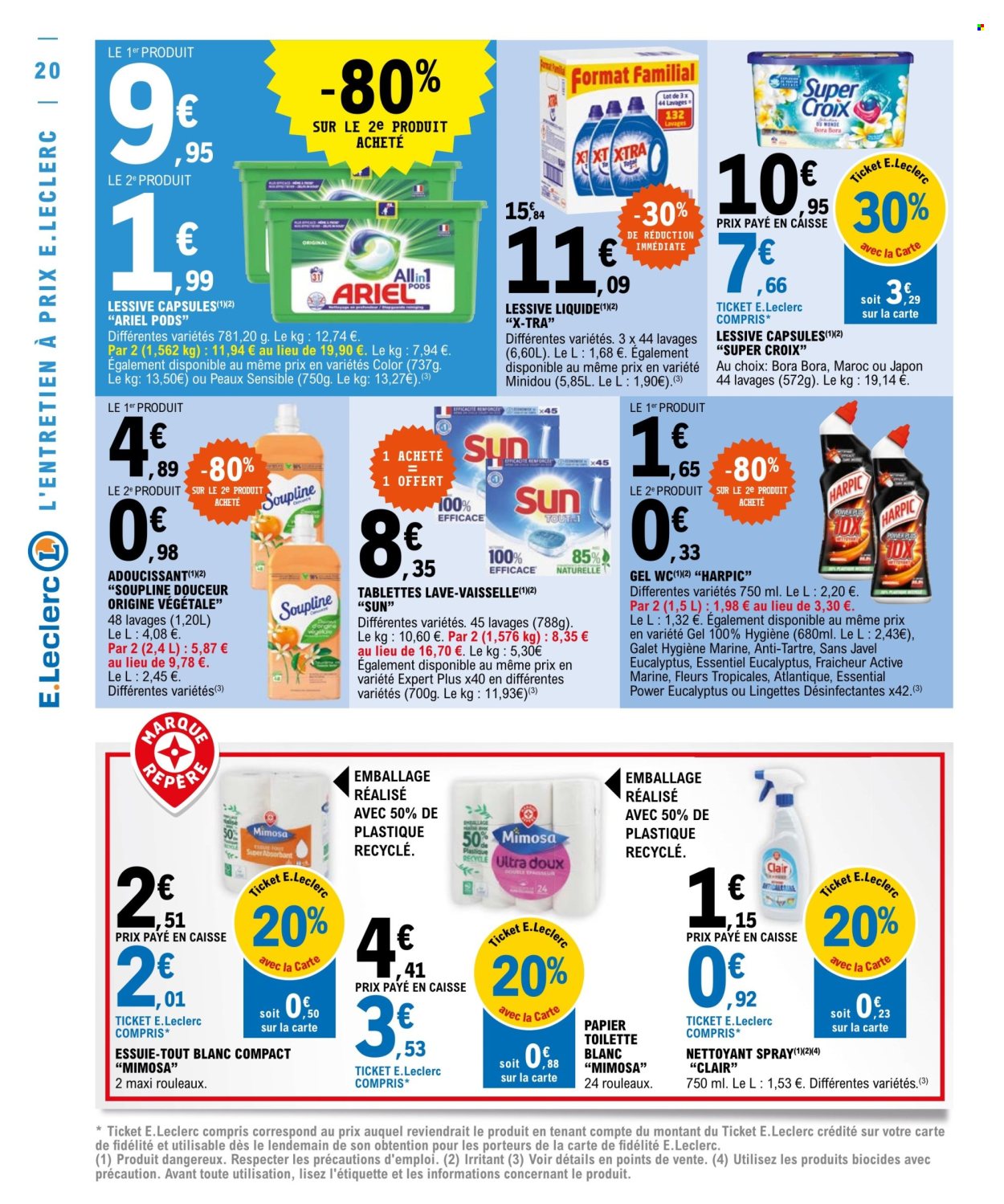 Catalogue E.Leclerc - 18/10/2022 - 29/10/2022. Page 20