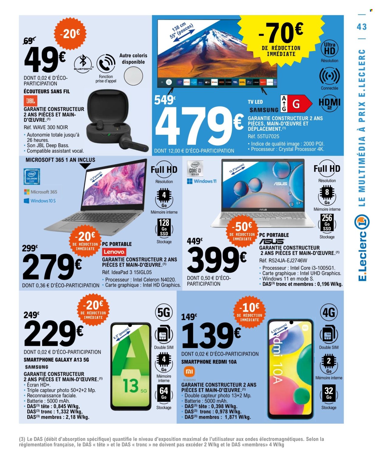 Catalogue E.Leclerc - 18/10/2022 - 29/10/2022. Page 43