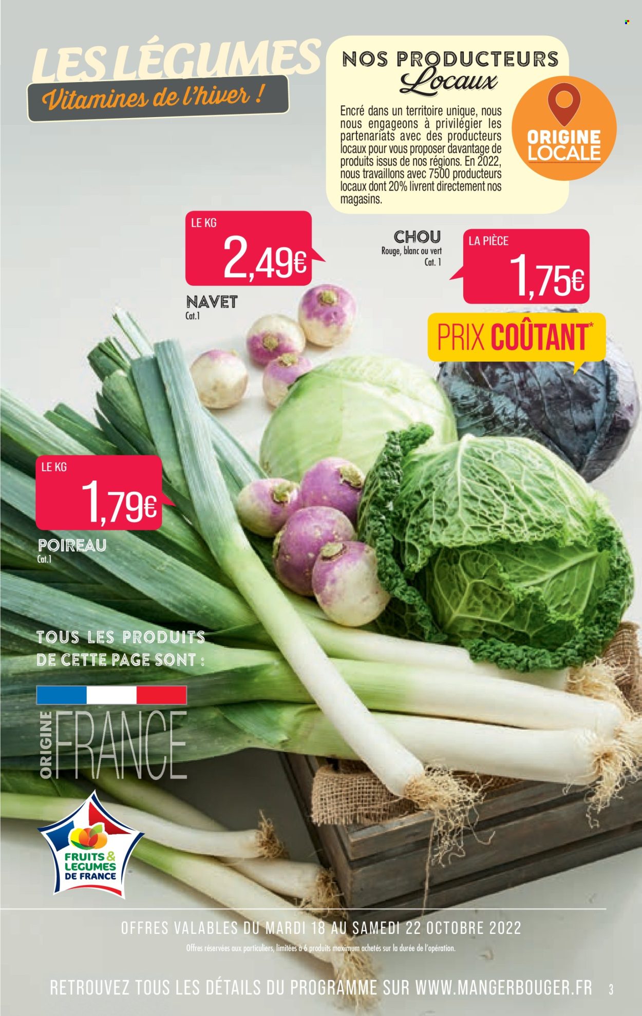 Catalogue Supermarché Match - 18/10/2022 - 23/10/2022. Page 3