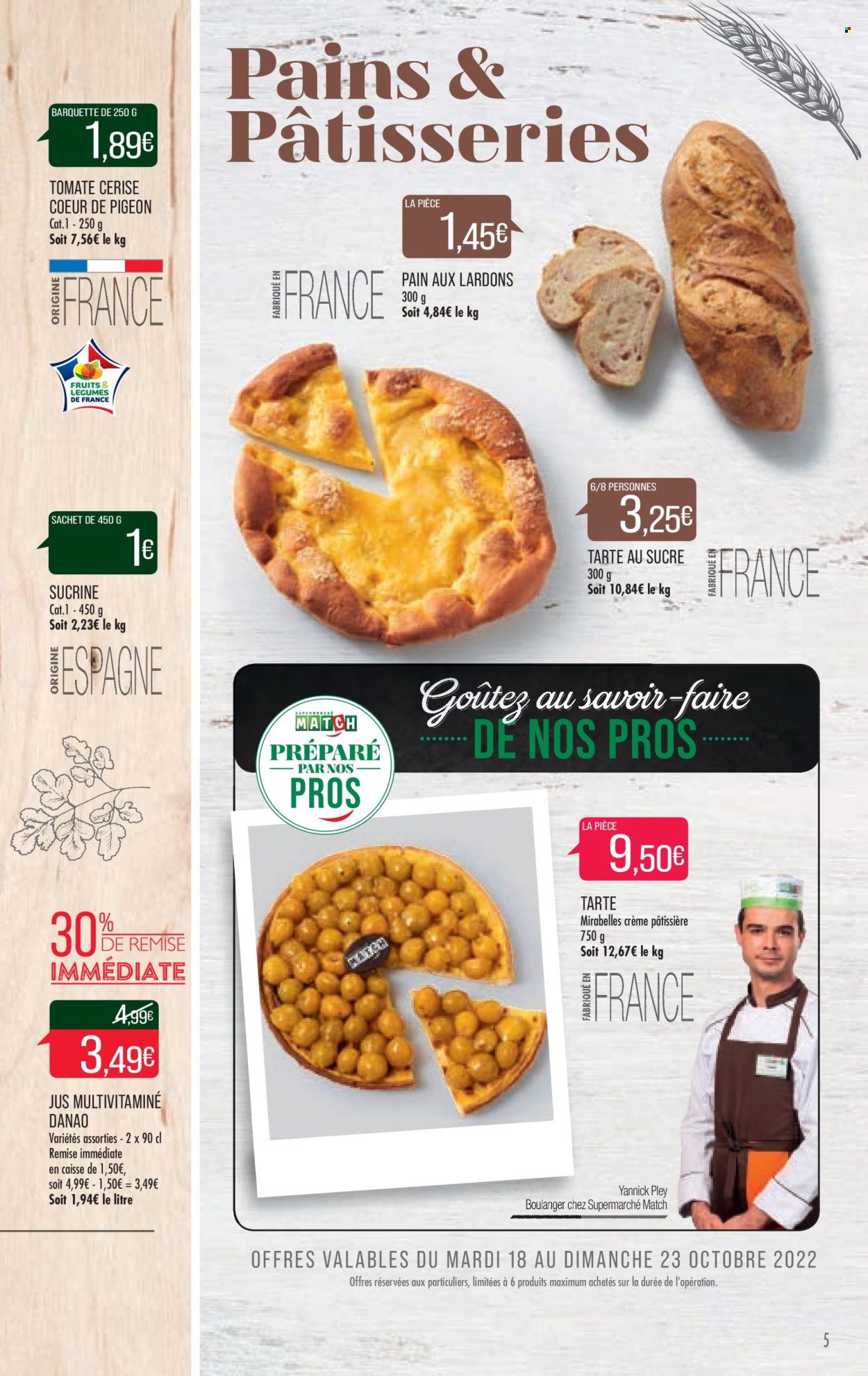 Catalogue Supermarché Match - 18/10/2022 - 23/10/2022. Page 5