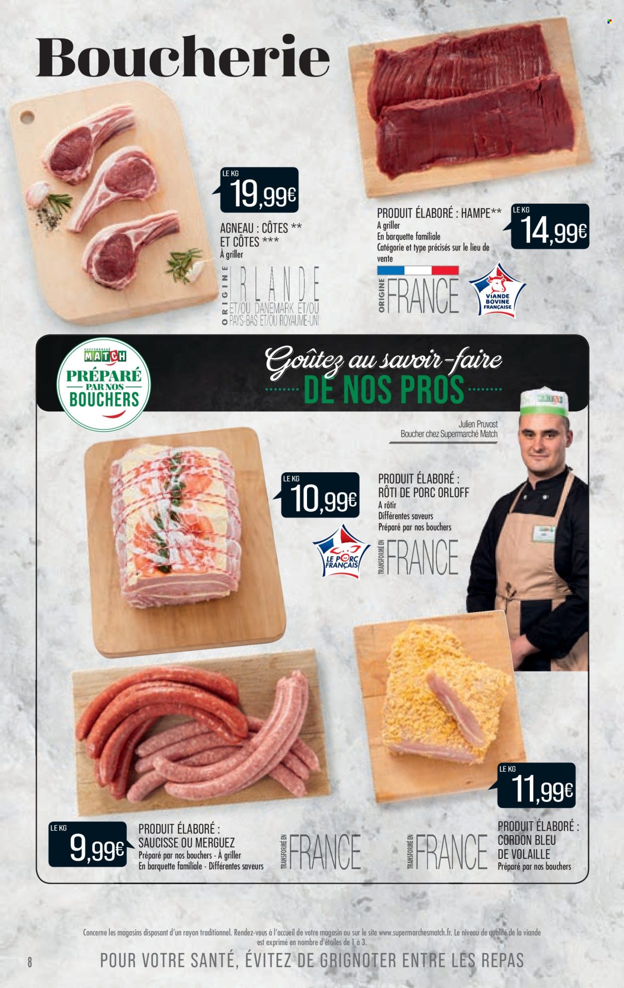 Catalogue Supermarché Match - 18/10/2022 - 23/10/2022. Page 8