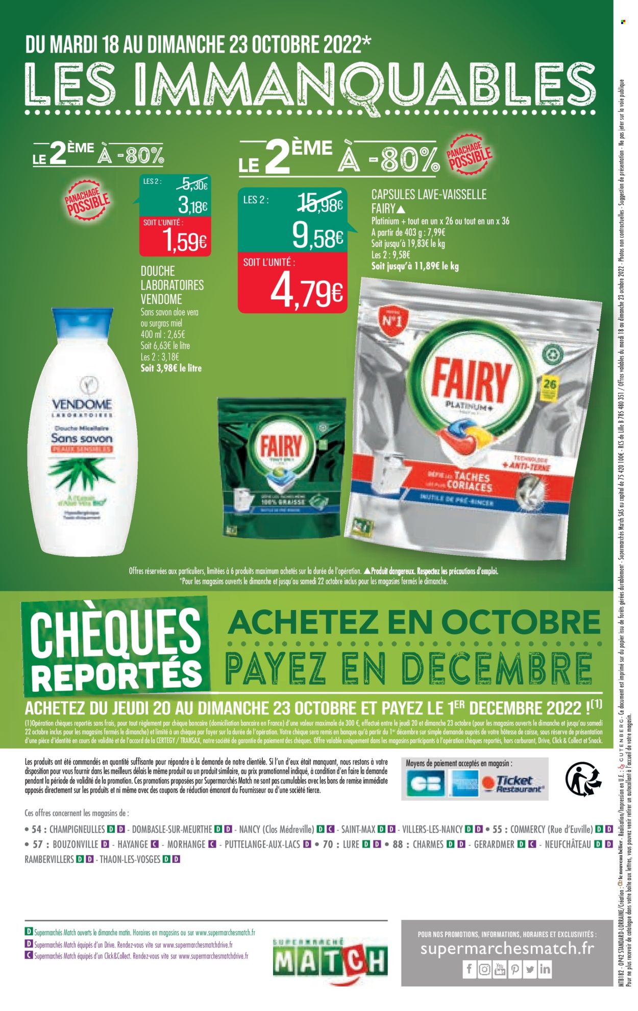 Catalogue Supermarché Match - 18/10/2022 - 23/10/2022. Page 20