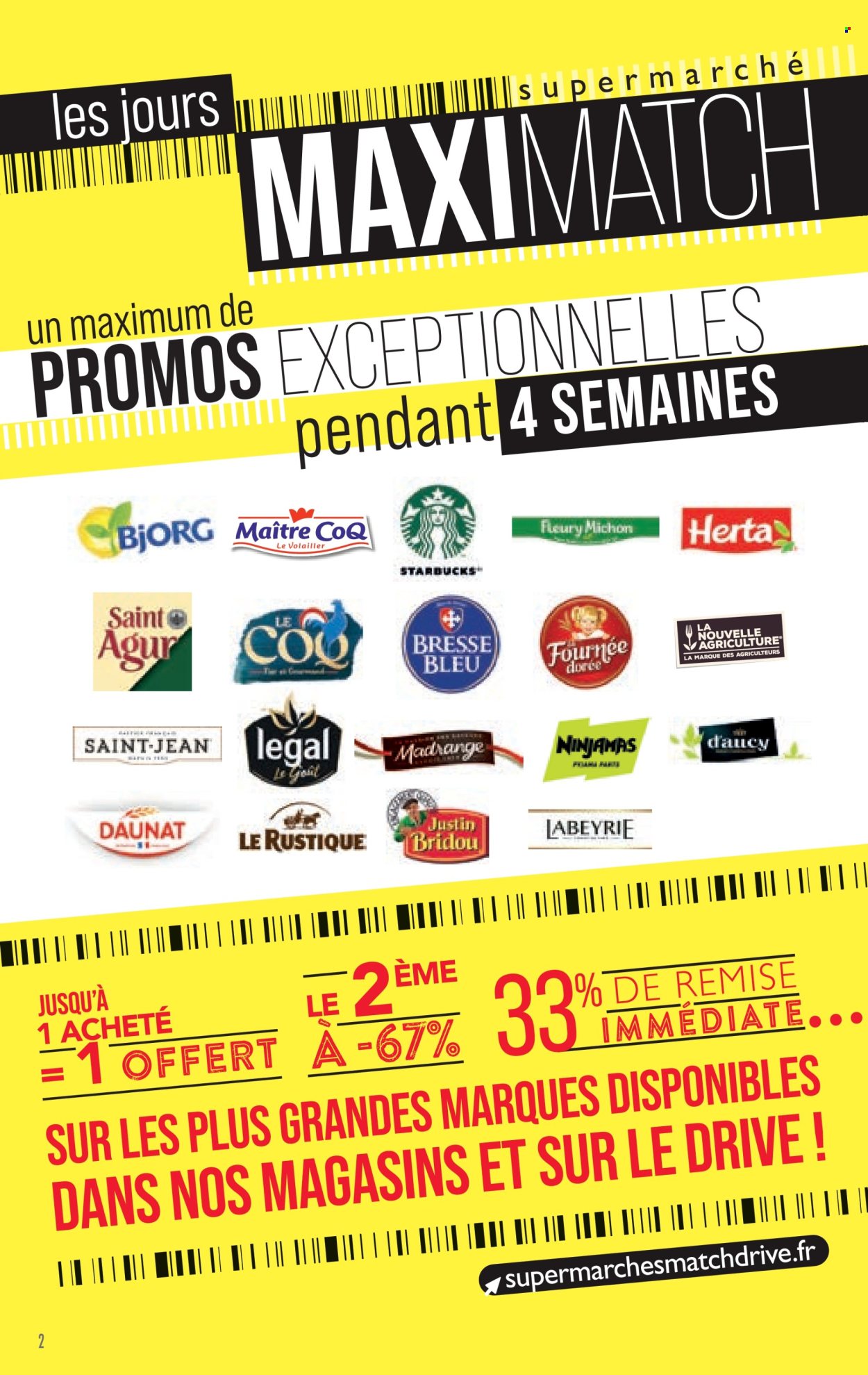 Catalogue Supermarché Match - 25/10/2022 - 06/11/2022. Page 2