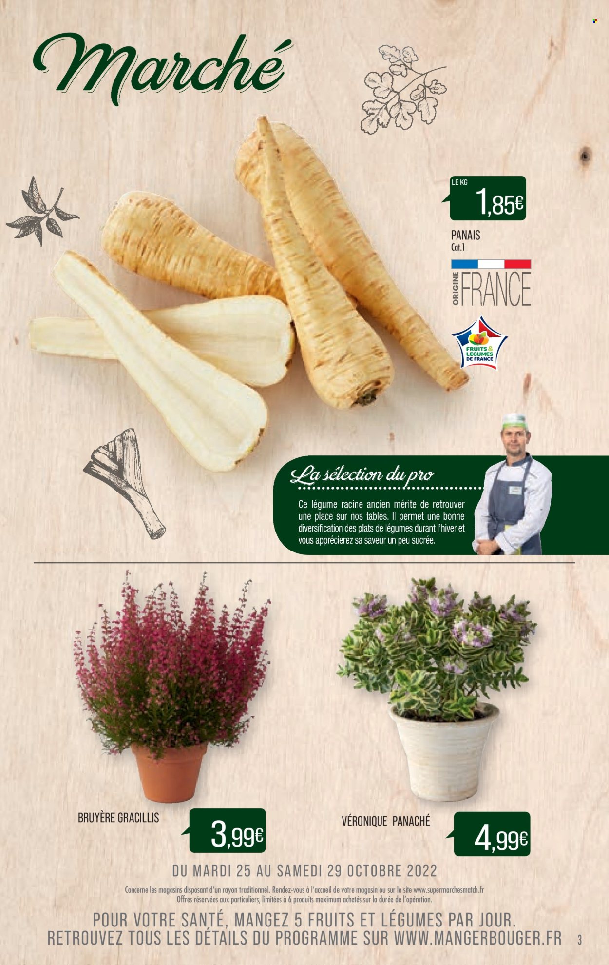 Catalogue Supermarché Match - 25/10/2022 - 06/11/2022. Page 3