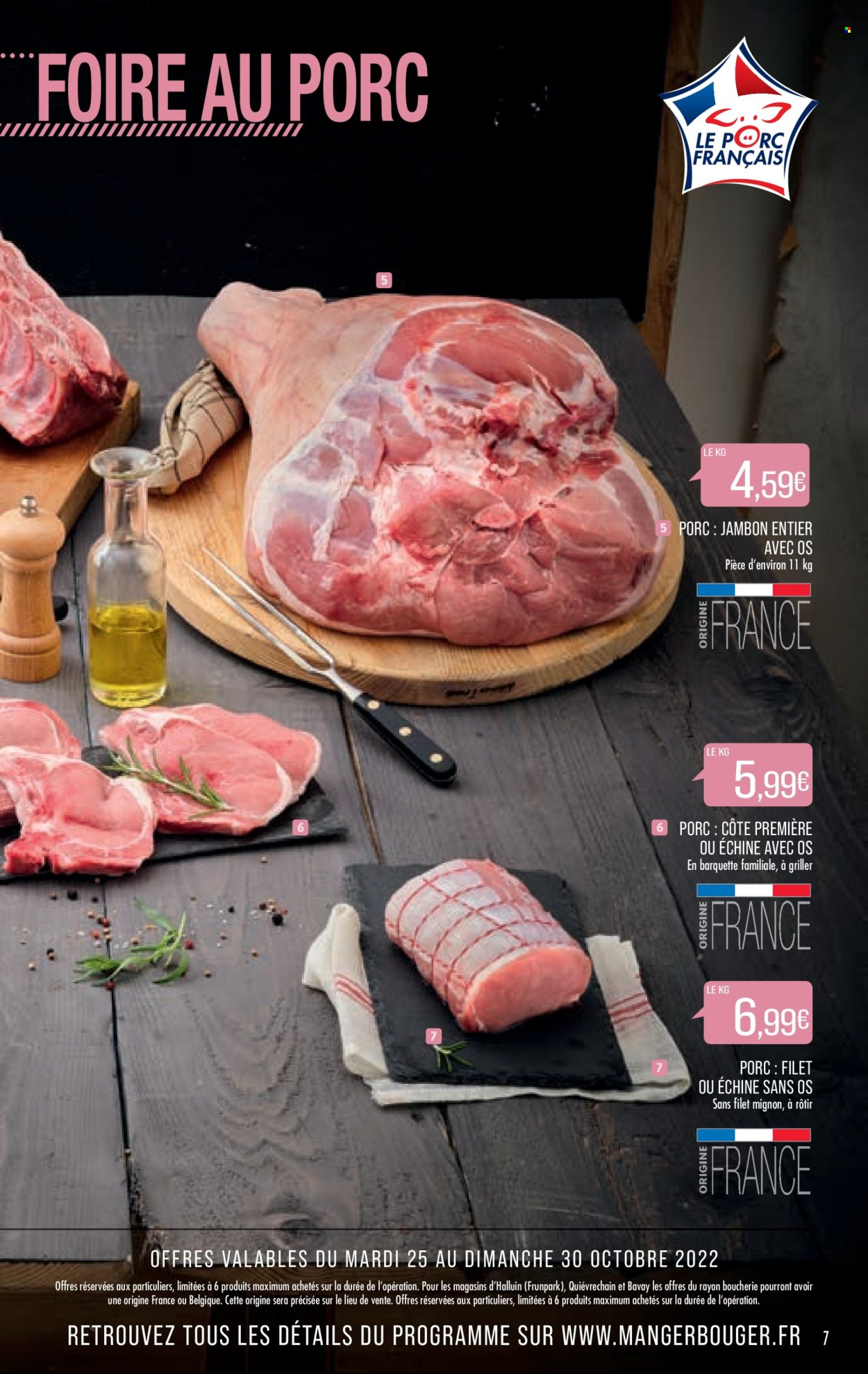 Catalogue Supermarché Match - 25/10/2022 - 06/11/2022. Page 7