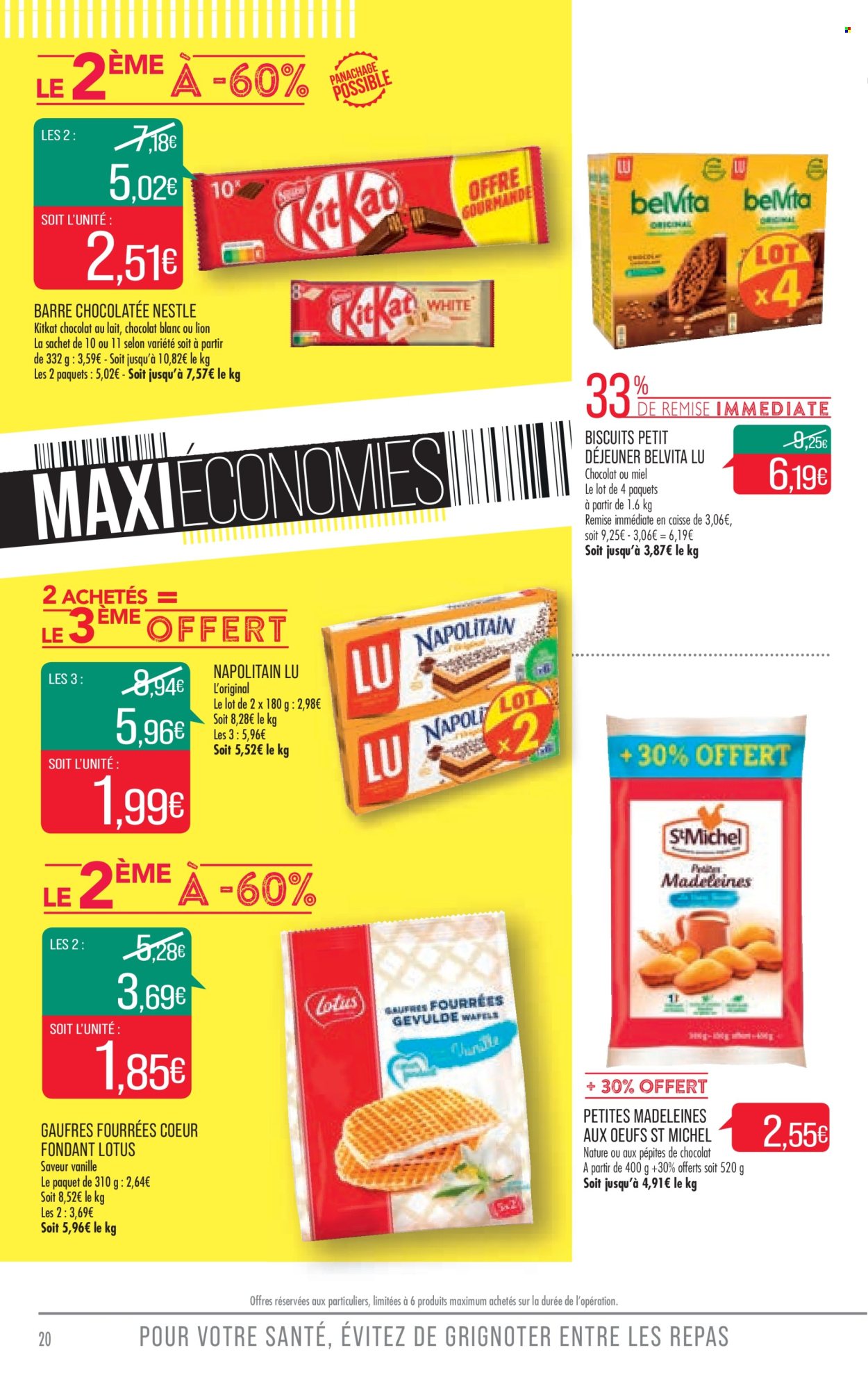 Catalogue Supermarché Match - 25/10/2022 - 06/11/2022. Page 20