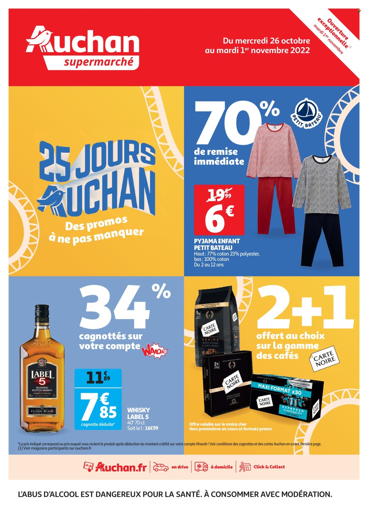 Catalogue Auchan - 26/10/2022 - 01/11/2022. Page 1
