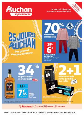 Catalogue Auchan - 26/10/2022 - 01/11/2022.