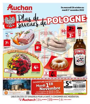 Catalogue Auchan - 26/10/2022 - 01/11/2022.