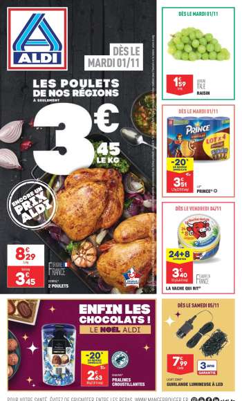 Catalogue ALDI - 01/11/2022 - 05/11/2022.