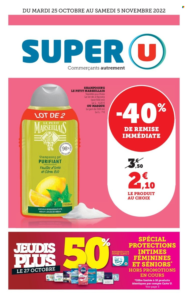 Catalogue SUPER U - 25/10/2022 - 05/11/2022. Page 1