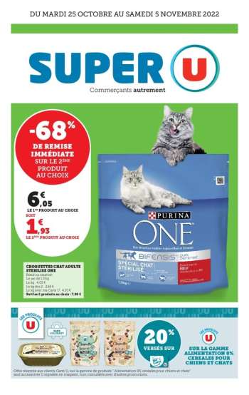 Catalogue SUPER U - 25/10/2022 - 05/11/2022.