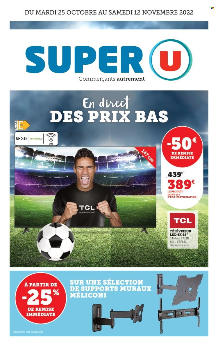 Catalogue SUPER U - 25/10/2022 - 12/11/2022. Page 1