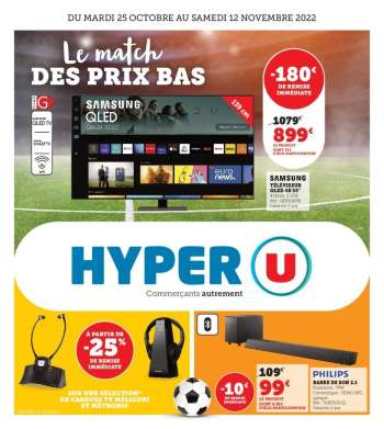Catalogue HYPER U - 25/10/2022 - 12/11/2022.