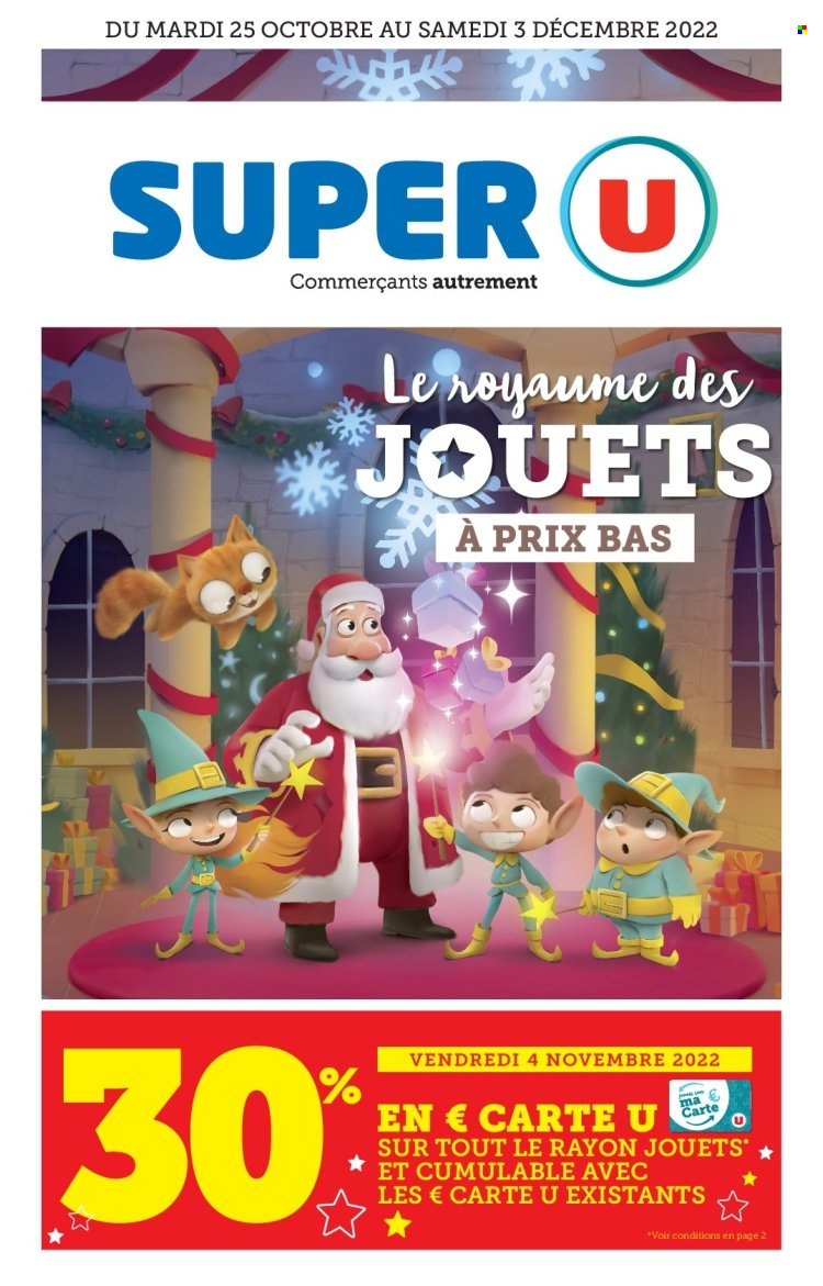 Catalogue SUPER U - 25/10/2022 - 03/12/2022. Page 1
